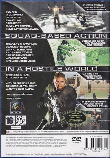 SWAT Global Strike Team - PS2 (Genbrug)